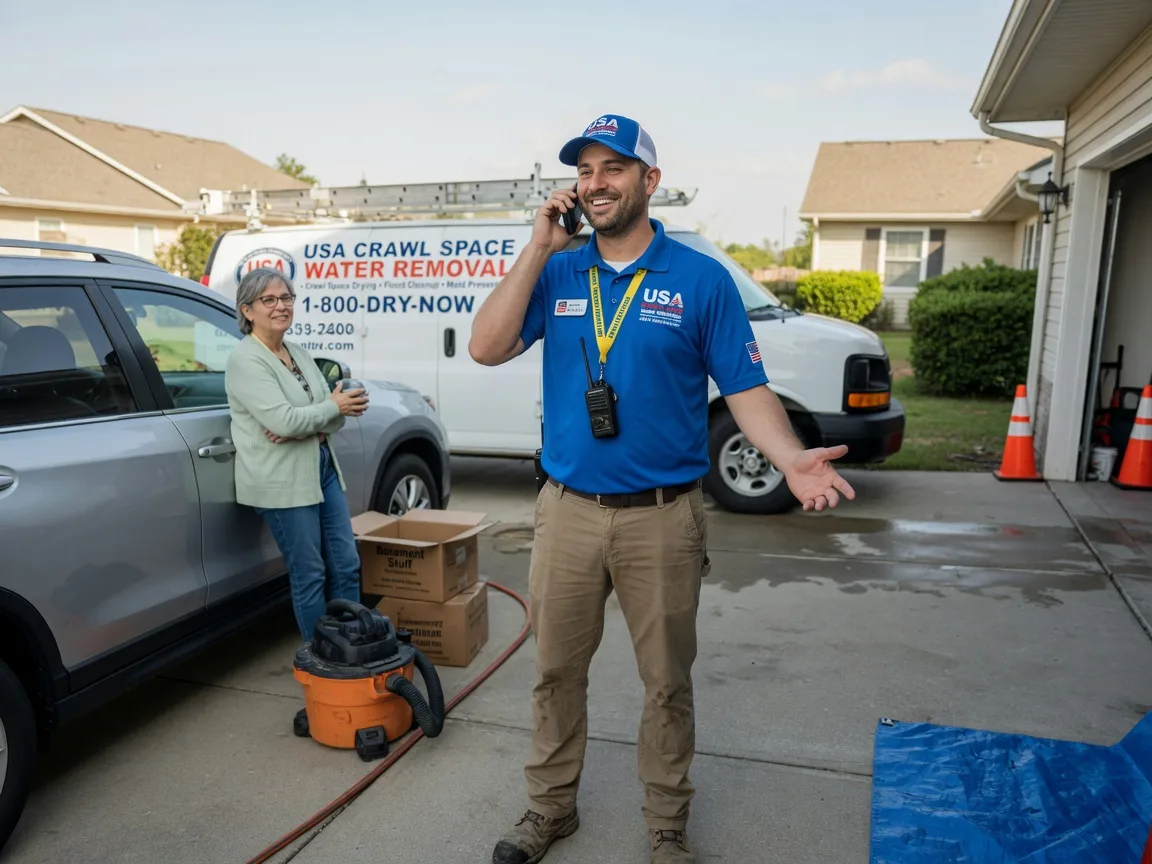 Crawl Space Water Removal Mcwilliams, AL FAQs